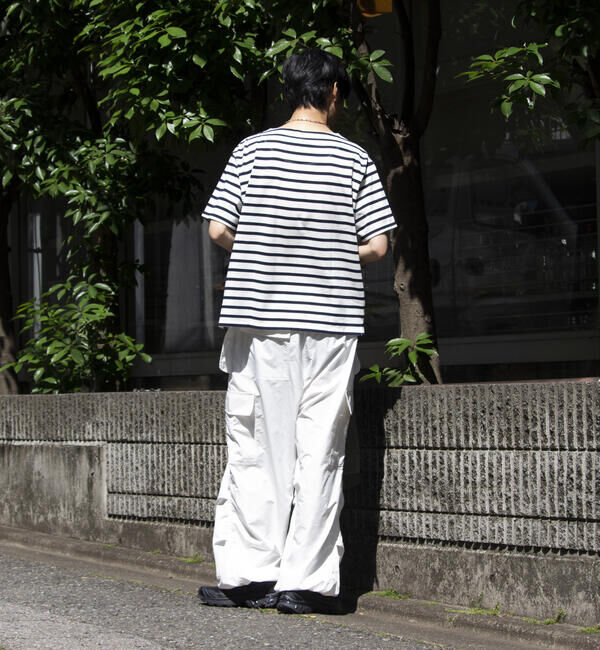 GLOSTER「【GLOSTER/グロスター】バスクシャツ ボーダーTシャツ ショートスリーブ」|Tシャツ・カットソー|