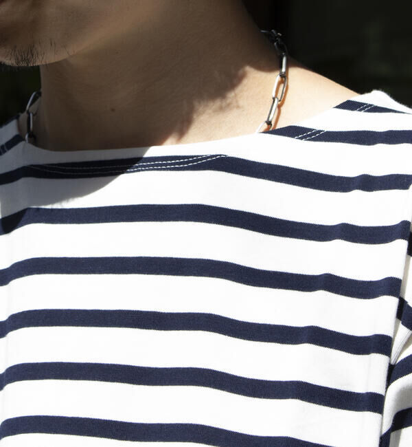 GLOSTER「【GLOSTER/グロスター】バスクシャツ ボーダーTシャツ ショートスリーブ」|Tシャツ・カットソー|