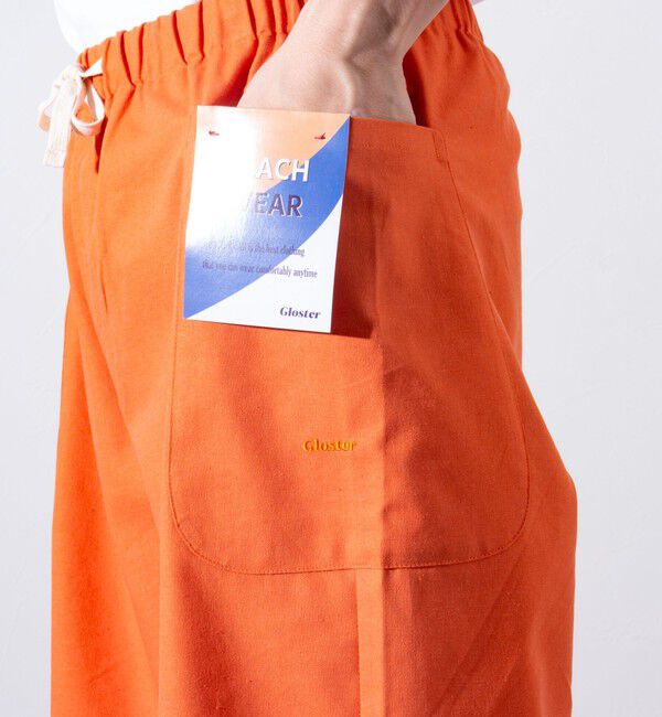 GLOSTER「【GLOSTER/グロスター】BEACH PANTS SHORTS イージーショーツ」|その他|