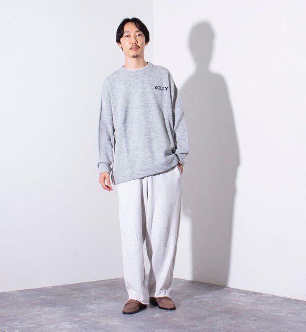 GLOSTER「【限定展開】【KELTY&times;GLOSTER】別注 ジャガード クルーネックニットプルオーバー」|ニット・セーター|