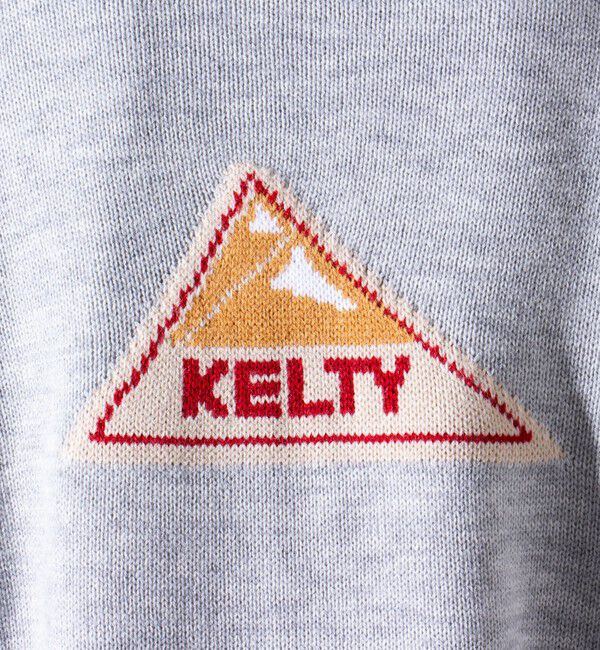 GLOSTER「【限定展開】【KELTY&times;GLOSTER】別注 ジャガード クルーネックニットプルオーバー」|ニット・セーター|