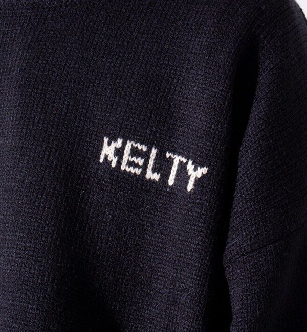 GLOSTER「【限定展開】【KELTY&times;GLOSTER】別注 ジャガード クルーネックニットプルオーバー」|ニット・セーター|