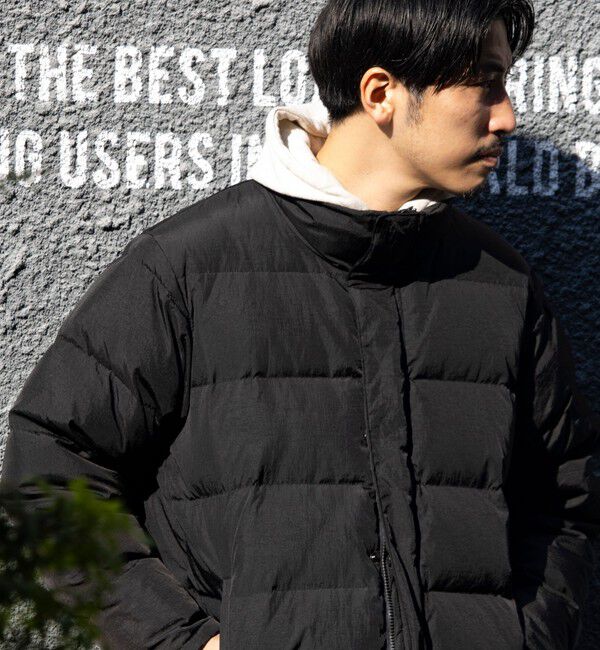GLOSTER「【TAION/タイオン】GLOSTER別注 COMPACT DOWN JACKET ダウンジャケット」|ダウン|ブラック