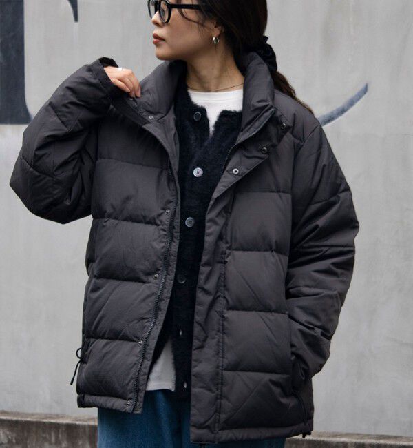 GLOSTER「【TAION/タイオン】GLOSTER別注 COMPACT DOWN JACKET ダウンジャケット」|ダウン|チャコールグレー