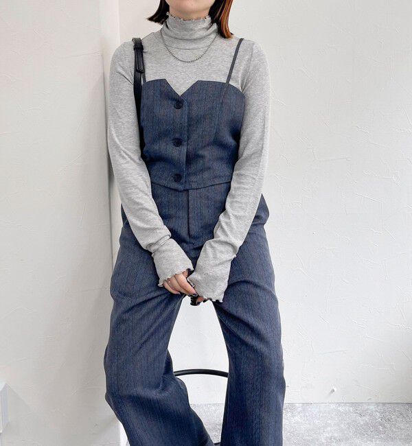 fredy emue「ヘリンボーンキャミビスチェ」|キャミソール|