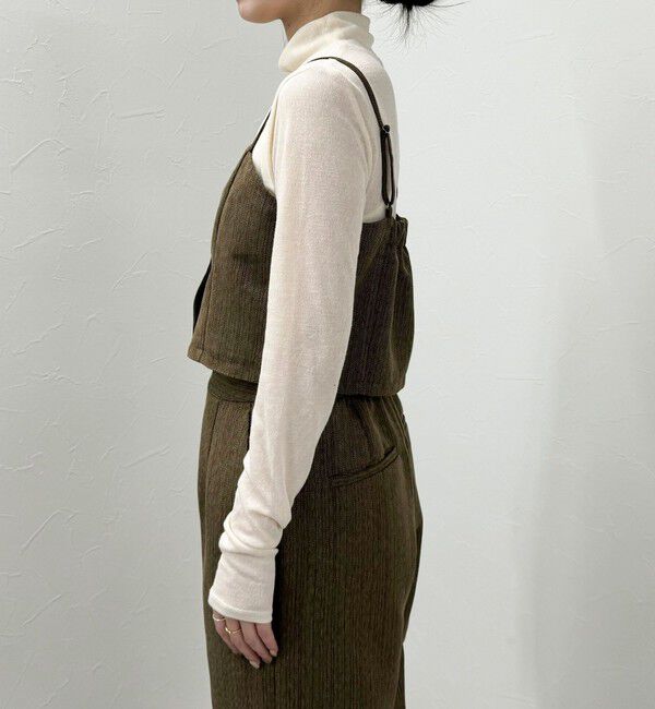 fredy emue「ヘリンボーンキャミビスチェ」|キャミソール|