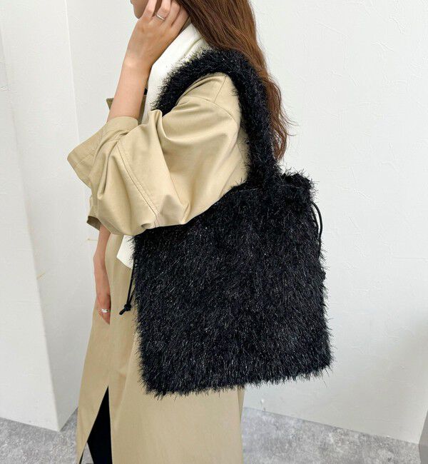 fredy emue「ラメモコモールドロスト トートバック」|トートバッグ|