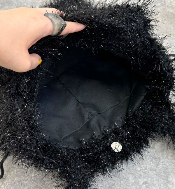 fredy emue「ラメモコモールドロスト トートバック」|トートバッグ|