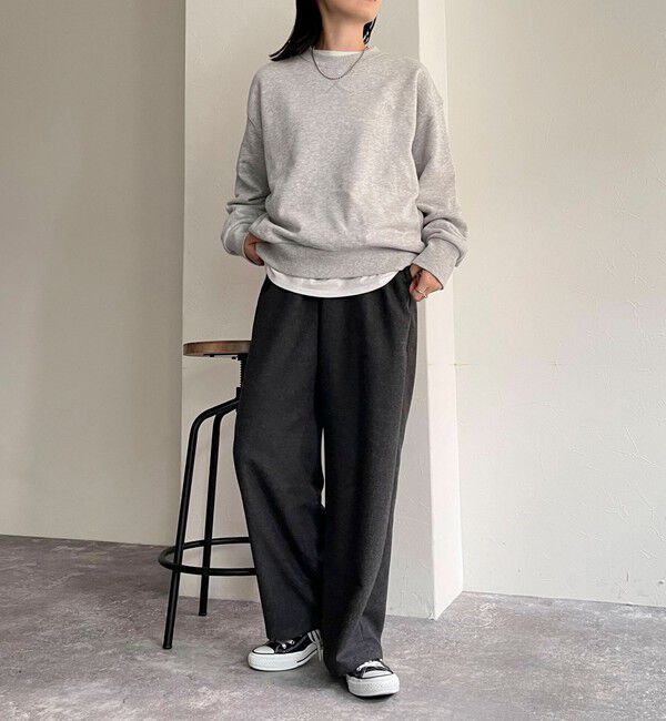 fredy emue「ウール混ウォッシャブルイージーパンツ」|チノ|