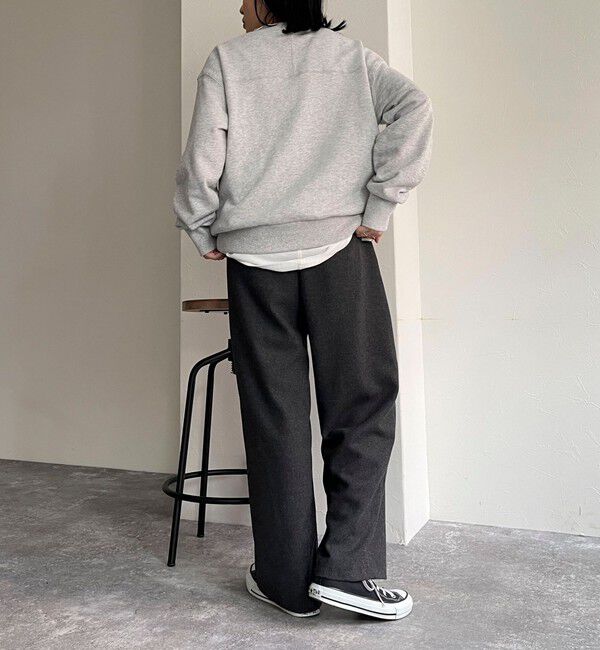 fredy emue「ウール混ウォッシャブルイージーパンツ」|チノ|