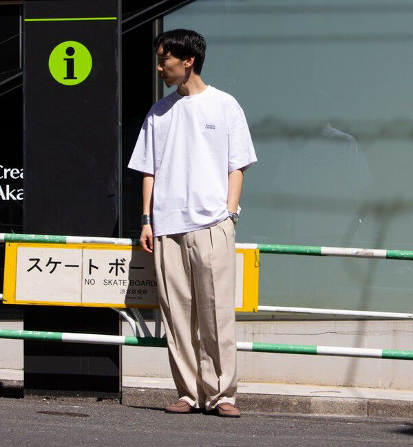 GLOSTER「【Franklin Climbing】FLEX TECH グラフィックバックプリント 半袖Tシャツ」|Tシャツ・カットソー|