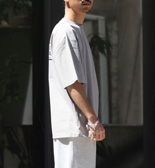 GLOSTER「【Franklin Climbing】FLEX TECH グラフィックバックプリント 半袖Tシャツ」|Tシャツ・カットソー|