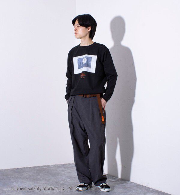 GLOSTER「【GLOSTER】&times;【E.T.】絵コンテ Conte ロンT ロングスリーブT プリントT」|Tシャツ・カットソー|