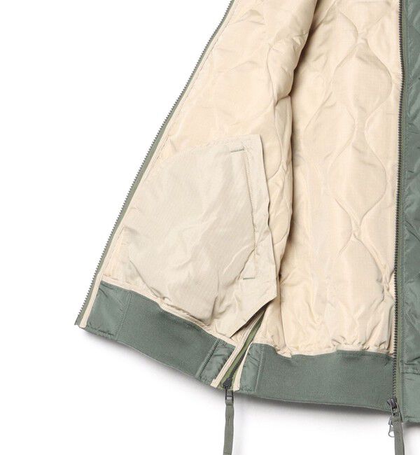 fredy emue「【TAION/タイオン】MILITARY MA-1 TYPE DOWN VEST」|ベスト・ジレ|