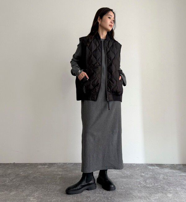 fredy emue「【TAION/タイオン】MILITARY MA-1 TYPE DOWN VEST」|ベスト・ジレ|