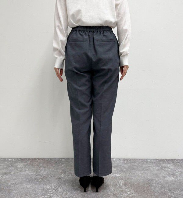 fredy emue「リネン混バイオツイルテーパードパンツ」|チノ|