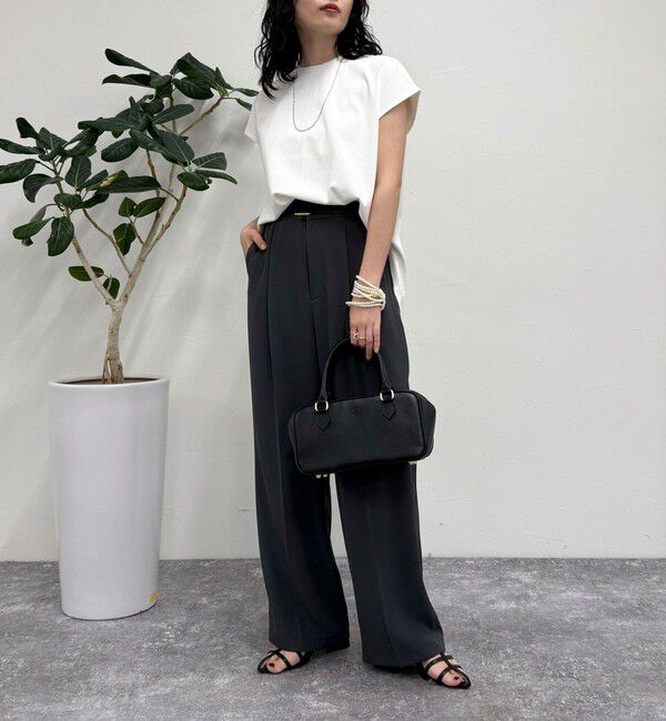 fredy emue「ポンチフレンチプルオーバーカットソー」|Tシャツ・カットソー|