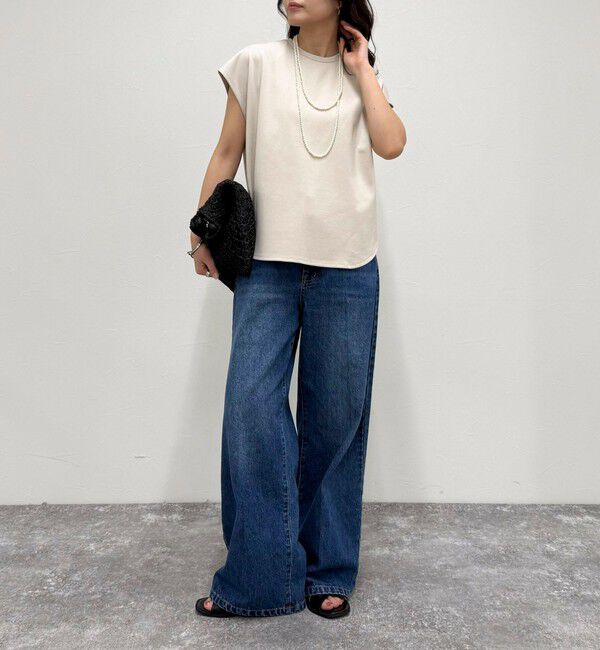 fredy emue「ポンチフレンチプルオーバーカットソー」|Tシャツ・カットソー|