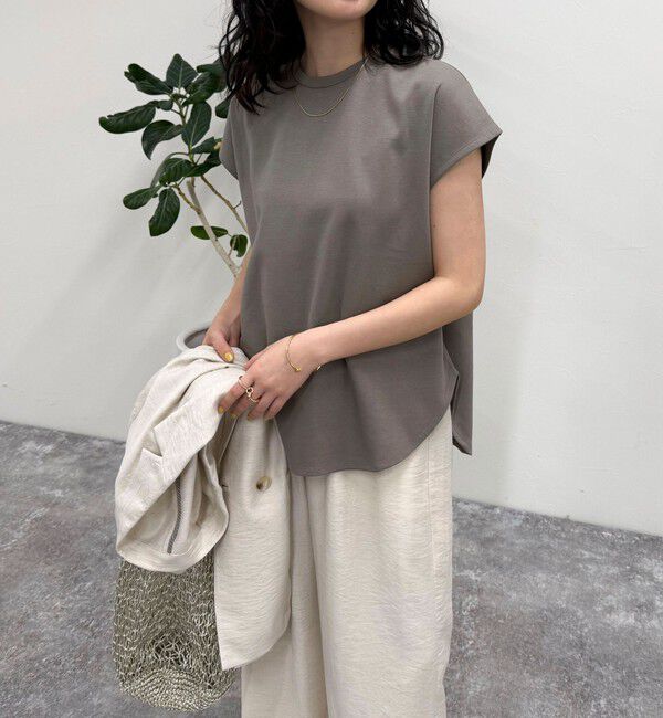 fredy emue「ポンチフレンチプルオーバーカットソー」|Tシャツ・カットソー|