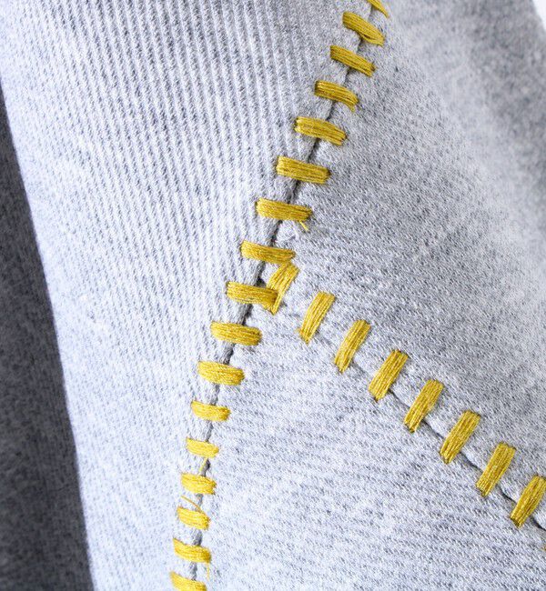 GLOSTER「【GLOSTER/グロスター】ラダー配色ステッチ クルーネック半袖Tシャツ」|Tシャツ・カットソー|