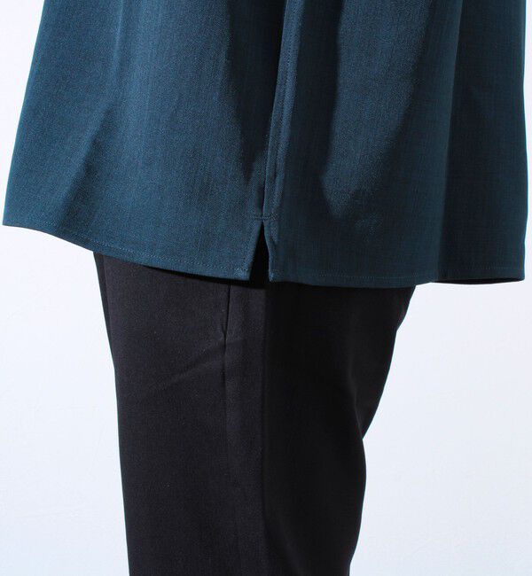 GLOSTER「【GLOSTER/グロスター】ドライポリツイル オープンカラーシャツ 開襟シャツ 半袖シャツ」|シャツ・ブラウス|