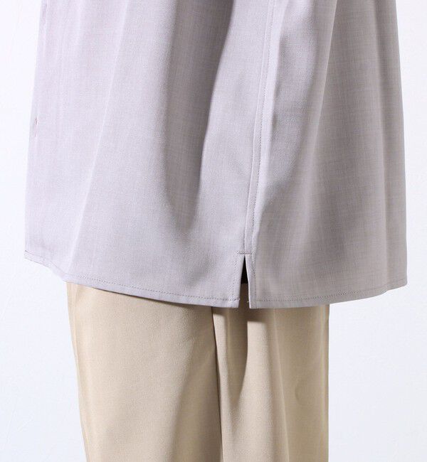 GLOSTER「【GLOSTER/グロスター】ドライポリツイル オープンカラーシャツ 開襟シャツ 半袖シャツ」|シャツ・ブラウス|