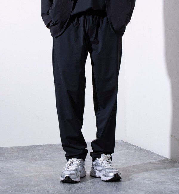 GLOSTER「【GLOSTER/グロスター】N/PU 接触冷感 フレッシュイージーパンツ」|チノ|