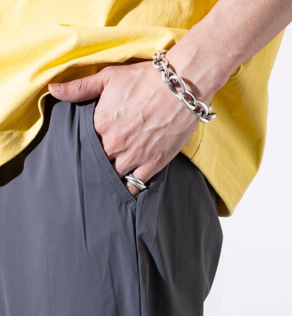 GLOSTER「【GLOSTER/グロスター】N/PU 接触冷感 フレッシュイージーパンツ」|チノ|