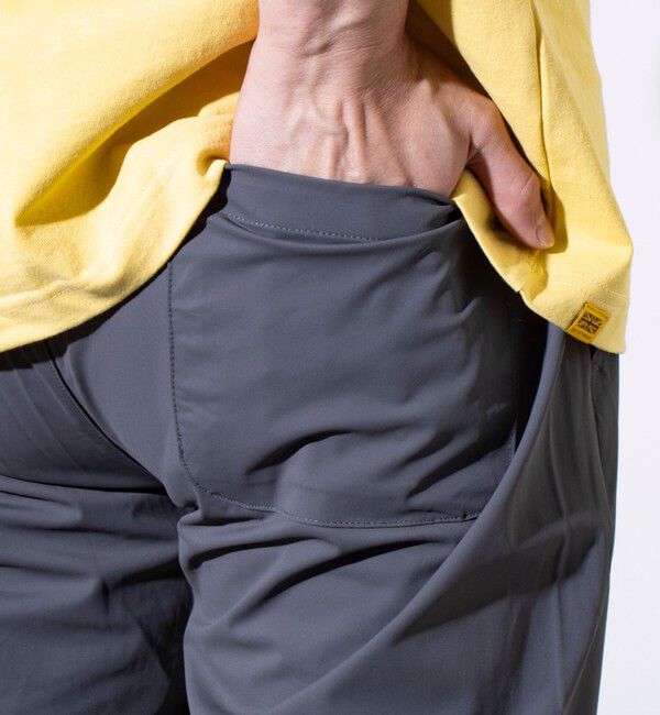 GLOSTER「【GLOSTER/グロスター】N/PU 接触冷感 フレッシュイージーパンツ」|チノ|