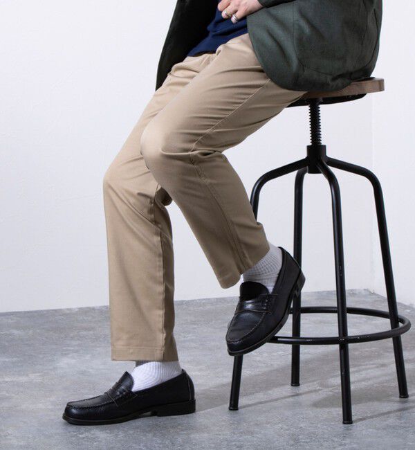 GLOSTER「【GLOSTER/グロスター】コンパクト TCチノ ストレッチパンツ」|チノ|ベージュ