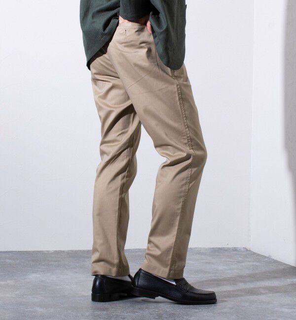 GLOSTER「【GLOSTER/グロスター】コンパクト TCチノ ストレッチパンツ」|チノ|