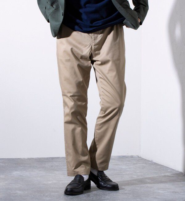 GLOSTER「【GLOSTER/グロスター】コンパクト TCチノ ストレッチパンツ」|チノ|