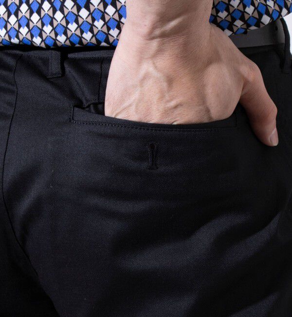 GLOSTER「【GLOSTER/グロスター】コンパクト TCチノ ストレッチパンツ」|チノ|