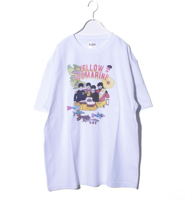 GLOSTER「【JUNKSOUL】BEATLES YELLOW SUBMARINE プリントTシャツ」|Tシャツ・カットソー|オフホワイト