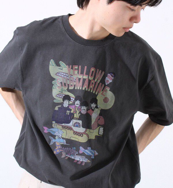 GLOSTER「【JUNKSOUL】BEATLES YELLOW SUBMARINE プリントTシャツ」|Tシャツ・カットソー|