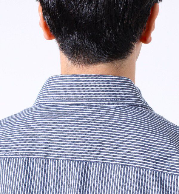 FREDY MAC「【FREDYMAC/フレディマック】ヒッコリーシャツ ショートスリーブ ストライプシャツ」|シャツ・ブラウス|