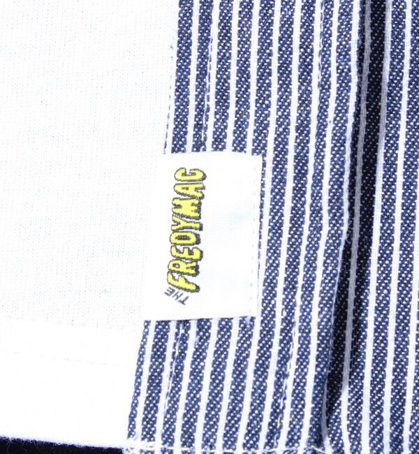 FREDY MAC「【FREDYMAC/フレディマック】ヒッコリーシャツ ショートスリーブ ストライプシャツ」|シャツ・ブラウス|