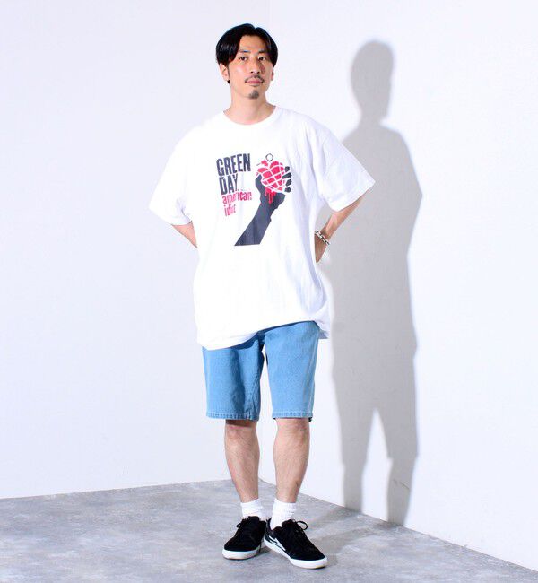 GLOSTER「【GLOSTER/グロスター】イージーデニムショーツ／USEDライク ハーフパンツ」|その他|