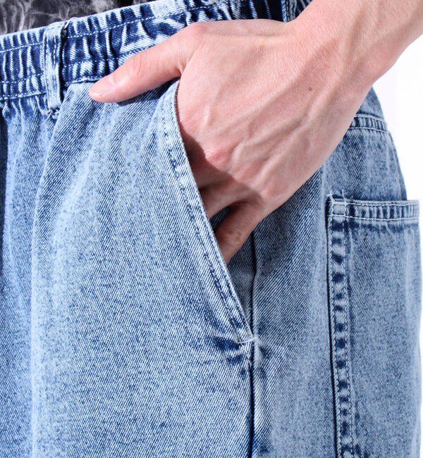 GLOSTER「【GLOSTER/グロスター】イージーデニムショーツ／USEDライク ハーフパンツ」|その他|