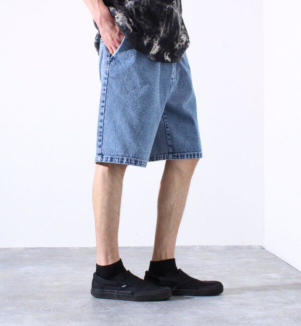 GLOSTER「【GLOSTER/グロスター】イージーデニムショーツ／USEDライク ハーフパンツ」|その他|