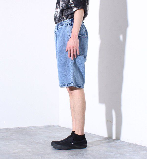 GLOSTER「【GLOSTER/グロスター】イージーデニムショーツ／USEDライク ハーフパンツ」|その他|