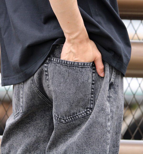 GLOSTER「【GLOSTER/グロスター】イージーデニムショーツ／USEDライク ハーフパンツ」|その他|