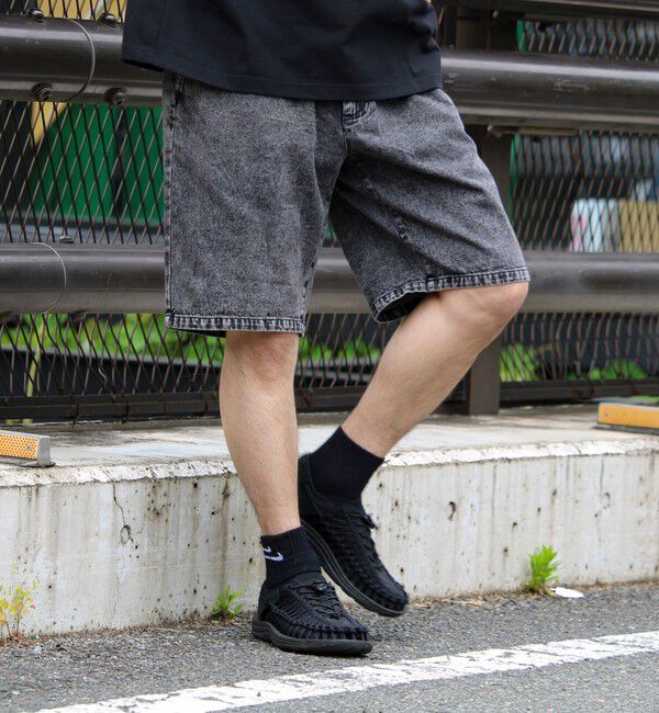 GLOSTER「【GLOSTER/グロスター】イージーデニムショーツ／USEDライク ハーフパンツ」|その他|