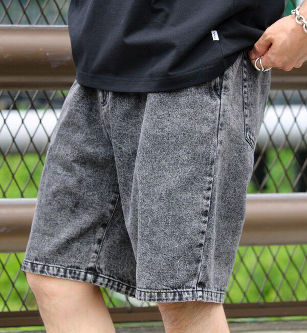 GLOSTER「【GLOSTER/グロスター】イージーデニムショーツ／USEDライク ハーフパンツ」|その他|