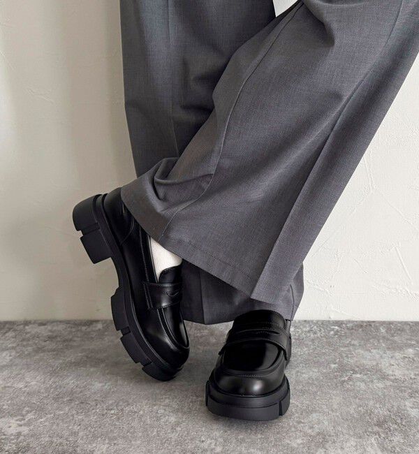 fredy emue「【JETEE/ジュテ】 撥水加工ローファー」|レインシューズ|