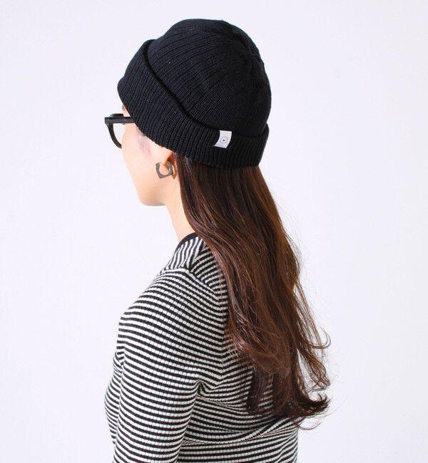 GLOSTER「【UNISEX】halo commodity 別注 ハーフディライトワッチ」|ニット帽|