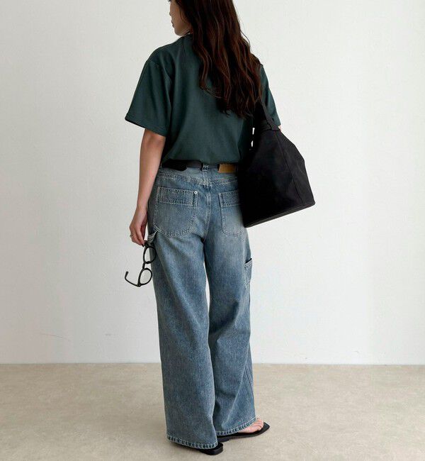 fredy emue「【GEVACO/ゲバコ】ワンポイントロゴチェーン刺繍半袖Tシャツ」|Tシャツ・カットソー|