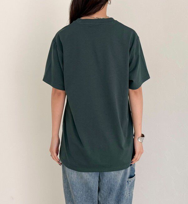 fredy emue「【GEVACO/ゲバコ】ワンポイントロゴチェーン刺繍半袖Tシャツ」|Tシャツ・カットソー|