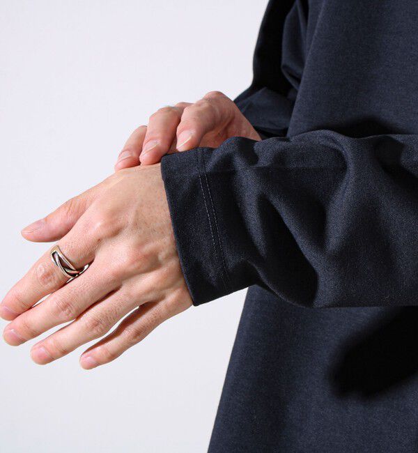 GLOSTER「【MARUDE COTTON】ロープ刺繍Ｔ ロングスリーブ」|Tシャツ・カットソー|