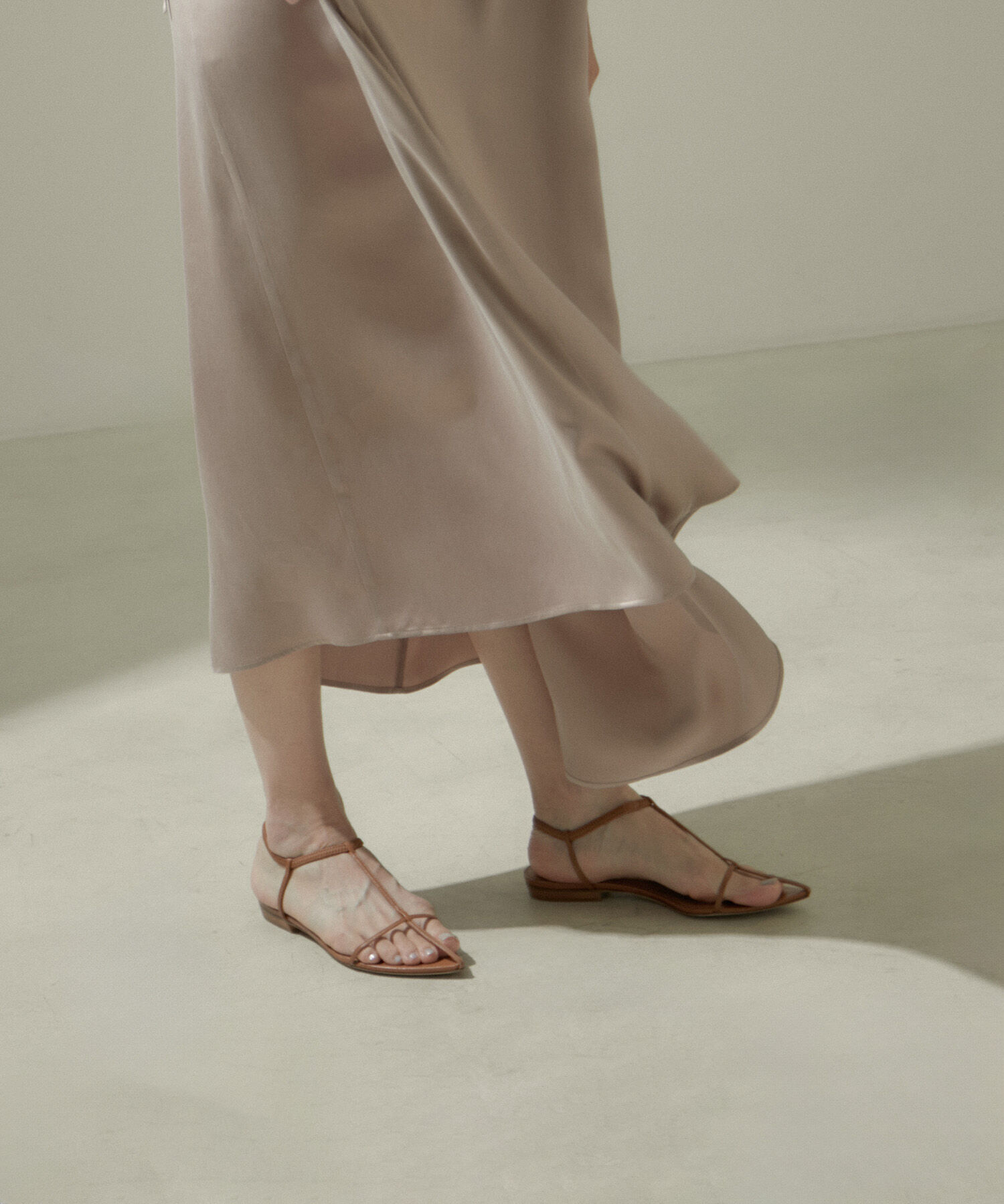 SALON adam et rope'「[24SS]GENTLE SILK2WAYキャミワンピース【セットアップ対応】」|ワンピース|